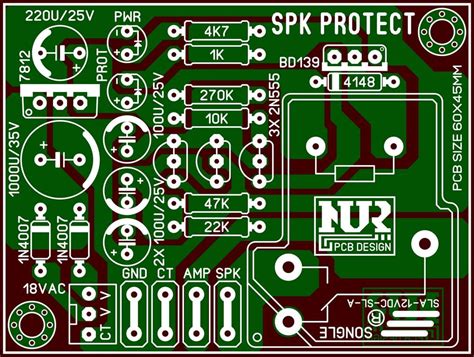 Layout Speaker Protector