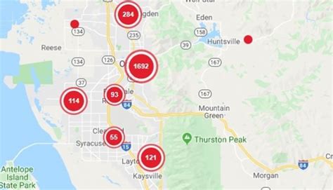 UTAH (ABC4) – A massive power outage has left thousands of Utah residents without electricity on Sunday. Rocky Mountain Power says around 3,000 residents in seven Utah counties are currently affected. These counties include Weber County, Tooele County, Davis County, Salt Lake County, Utah County, Millard County, and Summit County.. 