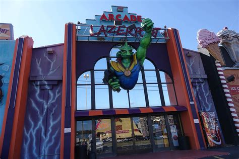 Lazerport fun center. LazerPort Fun Center has the newest and tallest "roller coaster style" go-kart track in Tennessee, the largest and most exciting laser tag arena, and an 18-hole indoor blacklight mini golf course. Get lost in a HUGE 10,000 sq. ft. video arcade and don’t forget to visit Sweet Sensations, an old fashioned ice cream parlor with hand dipped cones ... 