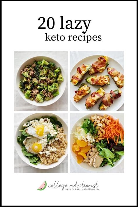Instead, this week is perfect for a 7-Day Lazy Keto Meal Plan. This plan doesn’t track–or limit–calories, but it does keep you under 20 grams of carbs every day to stay in ketosis. This plan is great for anyone who lives a busy lifestyle but still wants to follow the keto diet.. 