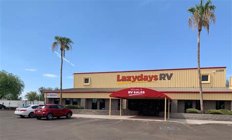 Lazydays, The RV Authority, features a wide selection of RVs in Phoenix at Mesa, AZ, including Coachmen Leprechaun. Home; Crown Club; Brands; Lifestyle & Tips; Videos; Accessories; Search RVs; Trade-In; Financing; Service; Sell My RV; Towing Guide; Locations; Call Today! 480-964-2277. ... Protect Your RV; Lazydays RV Phoenix at Mesa, AZ 2260 E .... 