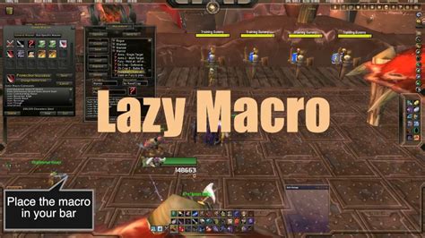 Instructions Hold Alt, and press Macro (this will cast Frostbolt Only). . Lazymacros