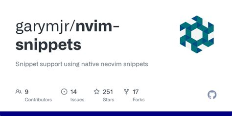 Lazyvim mini snippets.  Contribute to garymjr/nvim-snippets development by creating an...