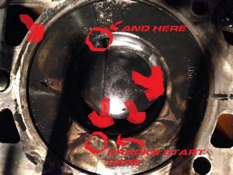 Lbz cracked piston Chevy and GMC Duramax Diesel Forum