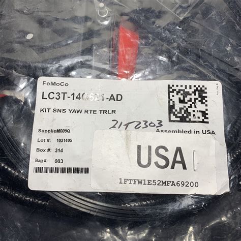 Sell now. New OEM 2022 FORD F450 complete KIT SENSOR YAW RTE. LC3T-14G621-AD /+2 ADDITIONAL. gbtrash00. (844) 100% positive. Seller's other items. Contact seller. US $350.50. No Interest if paid in full in 6 mo on $99+ with PayPal Credit* Condition: New. Add to cart. Add to watchlist. Shipping: US $20.00Standard Shipping. See details.. 
