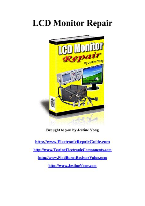 Lcd monitor repair guide free download. - Clarion db135 car stereo player repair manual.