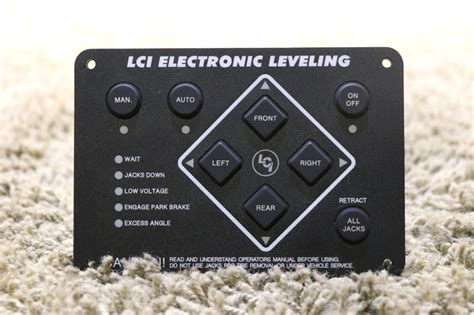 Lci electronic leveling touchpad reset. VDOMDHTMLtml>. Automatic Electric Leveling Systems w/ 140-1224 Rev OK Control-Operations Manual. 