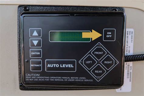 The Level-Up LCD 5th Wheel Leveling System is designed as a leveling system only and should not be used for any reason to provide service under the trailer, e.g. changing tires or servicing the leveling system. Lippert Components Inc. recommends trained professionals be employed to change the tires or perform other services on the 5th Wheel.. 