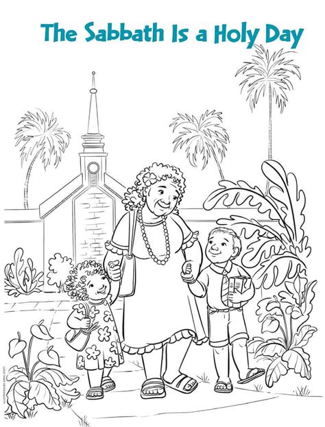 Lds Primary Coloring Pages