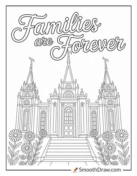 Lds Temples Coloring Pages