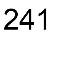 Le 1 Numero 241