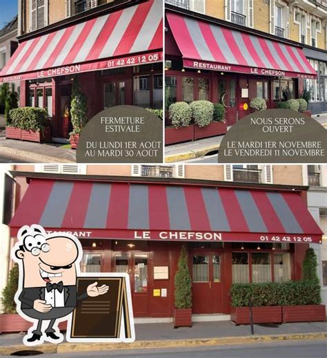 Le Chefson restaurant, Bois-Colombes - Restaurant menu and …