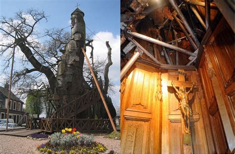 Le Chene Chapelle: The Ancient Oak Tree Chapel as …