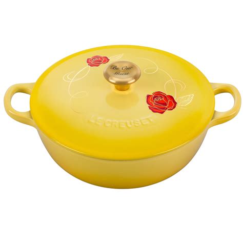 Le Creuset Yellow Beauty And The Beast Disney Cast Iron Soup …