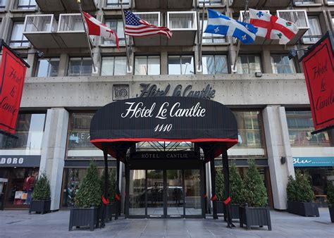Hotel Le Cantlie Suites. 1110 Sherbrooke Street West Mon
