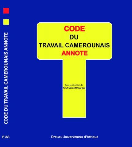 Le code camerounais du travail du 14 aout 1992. - Hp designjet 800 series service manual.