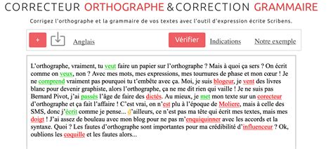 Le correcteur
