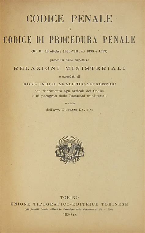 Le fonti del codice di procedura penale del regno italico. - Briefe zwischen gleim, wilhelm heinse und johann von müller.