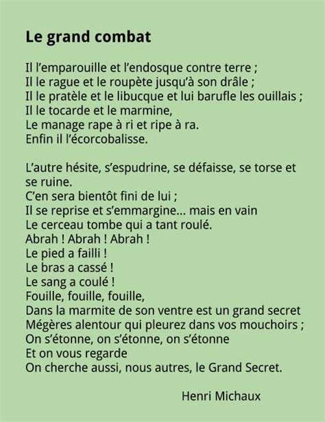 Le grand combat