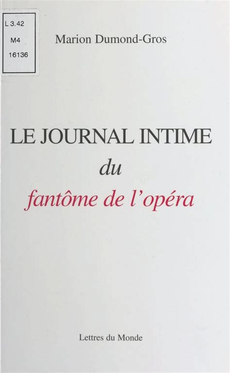 Le journal intime du fantôme de l'opéra. - Hp 5610 all in one printer manual.