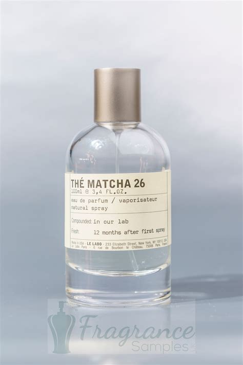 Le labo matcha 26. Thé Matcha 26Eau de Parfum, Le Labo (2021) In the same way matcha tea is much more than just a drink in Japanese culture, THÉ MATCHA 26 is much more than a scent to us. … 