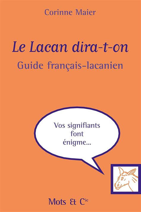 Le lacan dira t on guide francais lacanien. - Download del manuale di riparazione del servizio dodge avenger 1995 2000.
