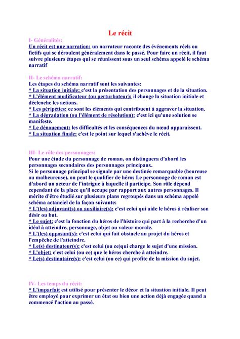 Le lien / recit