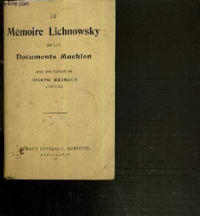 Le mémoire lichnowsky et les documents muehlon. - Spiritual realism the skeptic apos s guide to happiness.