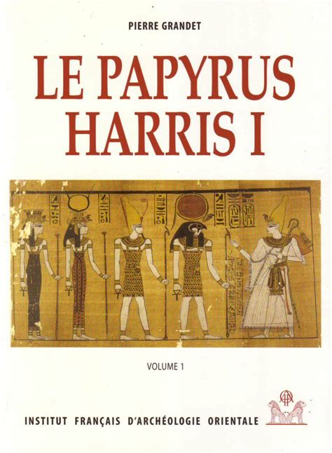 Le papyrus harris i ( vol 3 glossaire ). - Object oriented programming robert lafore manual.