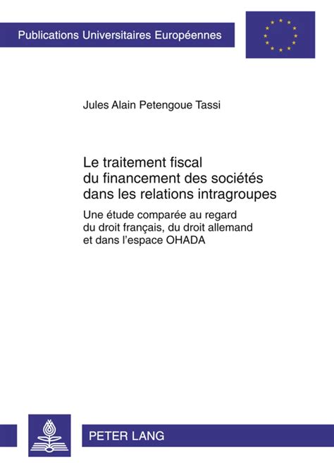 Le traitement fiscal du financement des sociétés dans les relations intragroupes. - Electric circuits 8th edition solutions manual download.