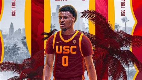 LeBron James' son Bronny commits to play basketball at USC