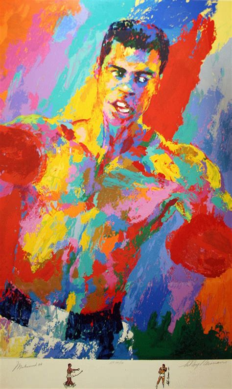 LeRoy Neiman Muhammad Ali Athlete of The Century, …