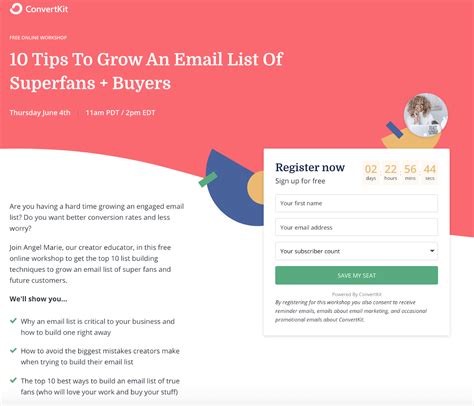 Lead Capture Page Examples & Templates