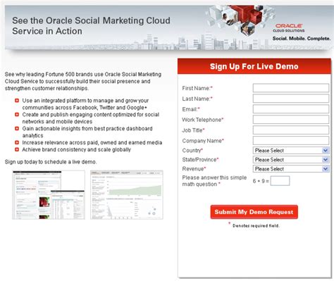 Lead Generation Forms 22 Examples to Help You Convert More Leads