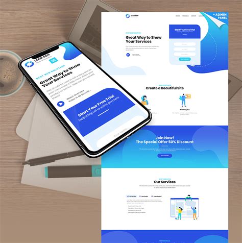 Lead Generation Landing Page Template 81689