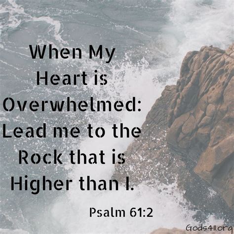 Lead Me To The Rock, Psalms 61 KJV - KING JAMES …