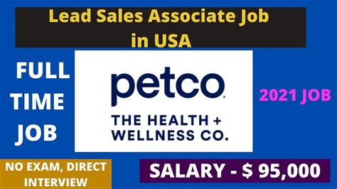 Lead Sales Associate Job in Westford, MA at Petco