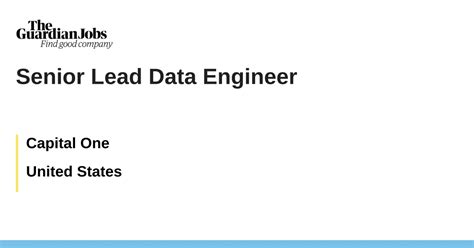 Lead data engineer capital one.  Apply to Data Engineer, Senior Lead Engin...