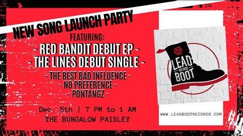 Leadboot Records New Single Launch Party - facebook.com