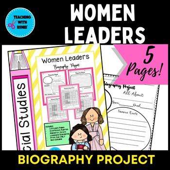 Leader biography assignments