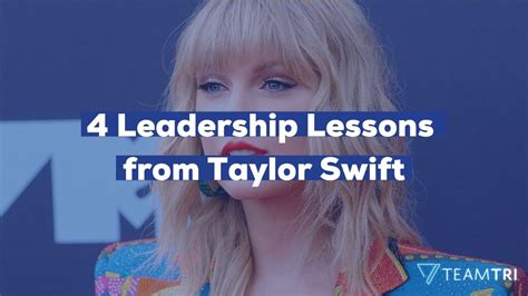 Leadership Lessons From Taylor Swift