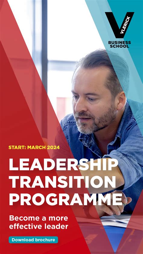 Leadership Transition Programme Vlerick Business School