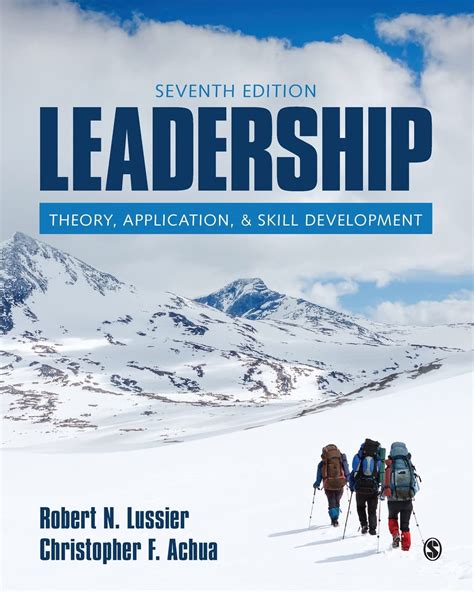 Read Online Leadership Theory Application  Skill Development By Robert N Lussier