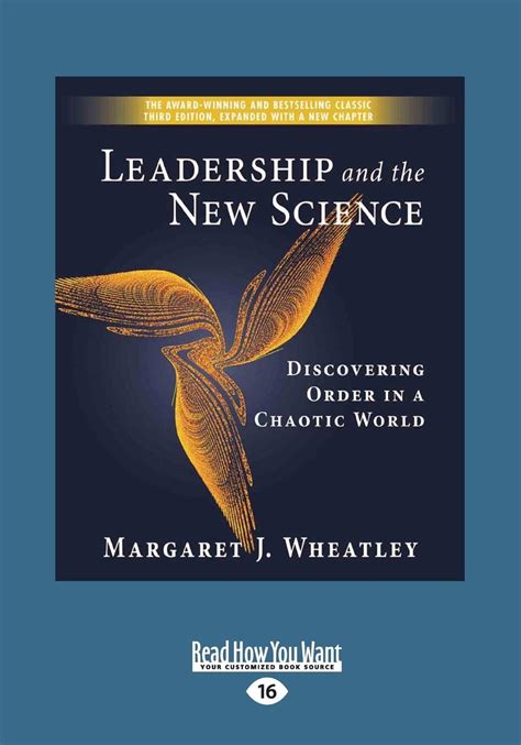 Download Leadership And The New Science Discovering Order In A Chaotic World By Margaret J Wheatley