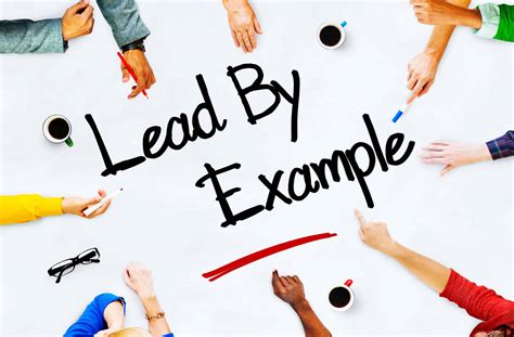 Leading by example 