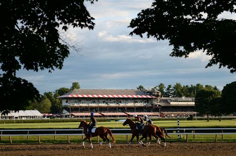 Leading trainers at saratoga. The three winners of this year's Triple Crown races meet again in Saturday's $1.25 million Travers Stakes at Saratoga, but none of them is the morning-line favorite. Mage won the Kentucky Derby ... 