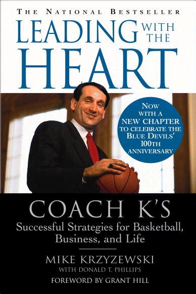 Read Online Leading With The Heart Coach Ks Successful Strategies For Basketball Business And Life By Grant Hill
