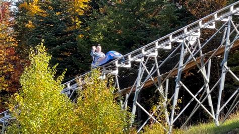 Leaf Peeping: Cliffside Coaster in Lake Placid