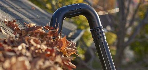 Leaf blower gutter extension. Gutter Cleaning + Maintenance. $73.93. Includes one Husqvarna Leaf Blower Gutter Attachment Kit for Husqvarna 125B and 125BVX handheld leaf blowers. Safely Clean Gutters: Gutter cleaning hose attachment set lets you clean hard-to-reach areas like house gutters without getting on the roof or on a ladder. 12-Foot Reach: Full reach of this gutter ... 