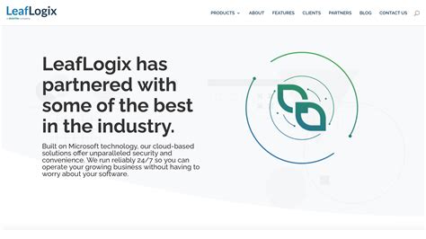 LeafLogix is a cannabis software provider for the c